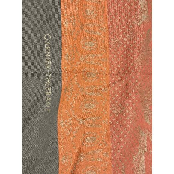 Garnier-Thiebaut French Jacquard Approx 63x63 Tablecloth Cotton - Picture 3 of 8